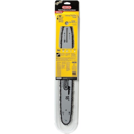 Oregon Cutting Oregon AdvanceCut 18 In. 62 Drive Links Reversible Bar & Chain Replacement Combo 39272